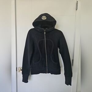 Lululemon black origional Scuba Sweater -sz.10